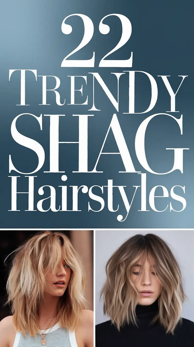 Modern Shag, Stylish Layered