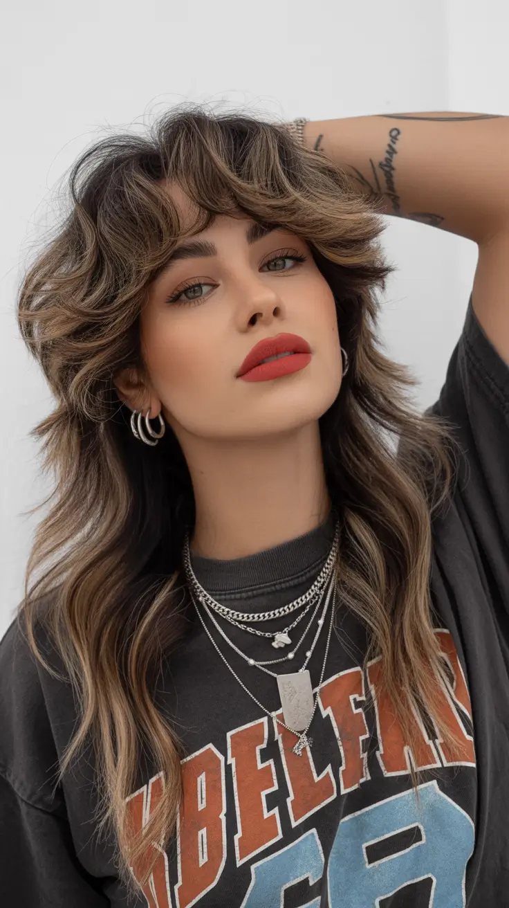 Modern Shag, Stylish Layered