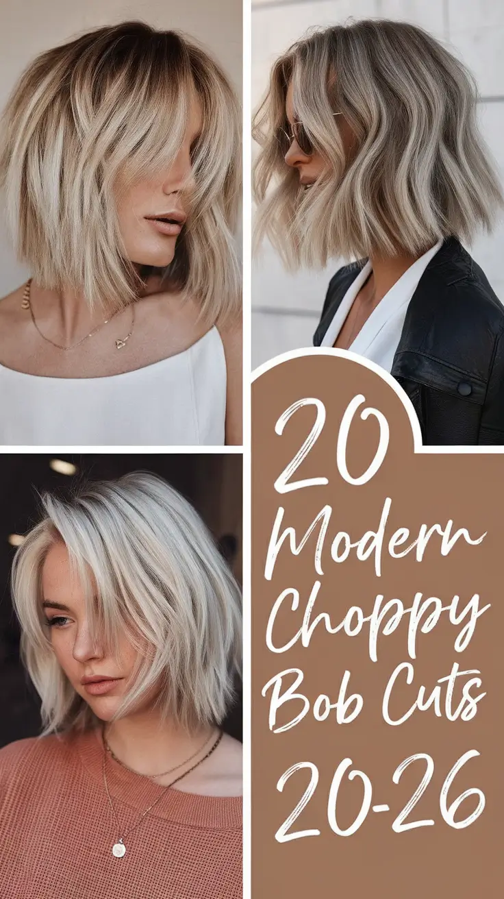 Contemporary, Choppy Bob