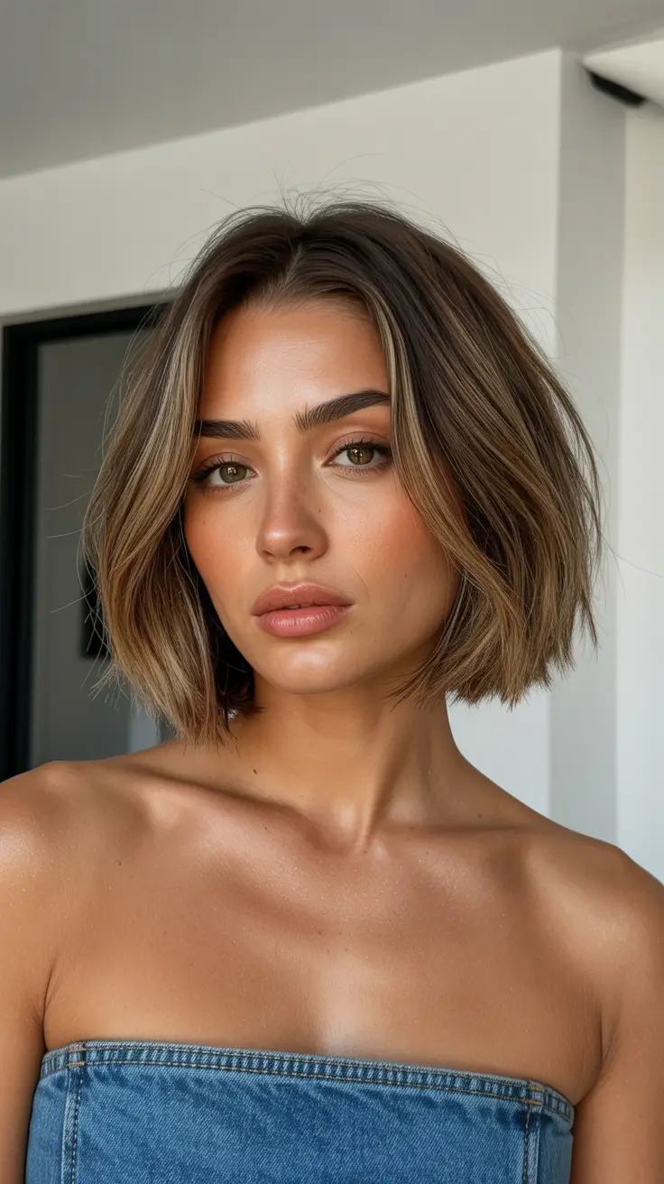 Contemporary, Choppy Bob