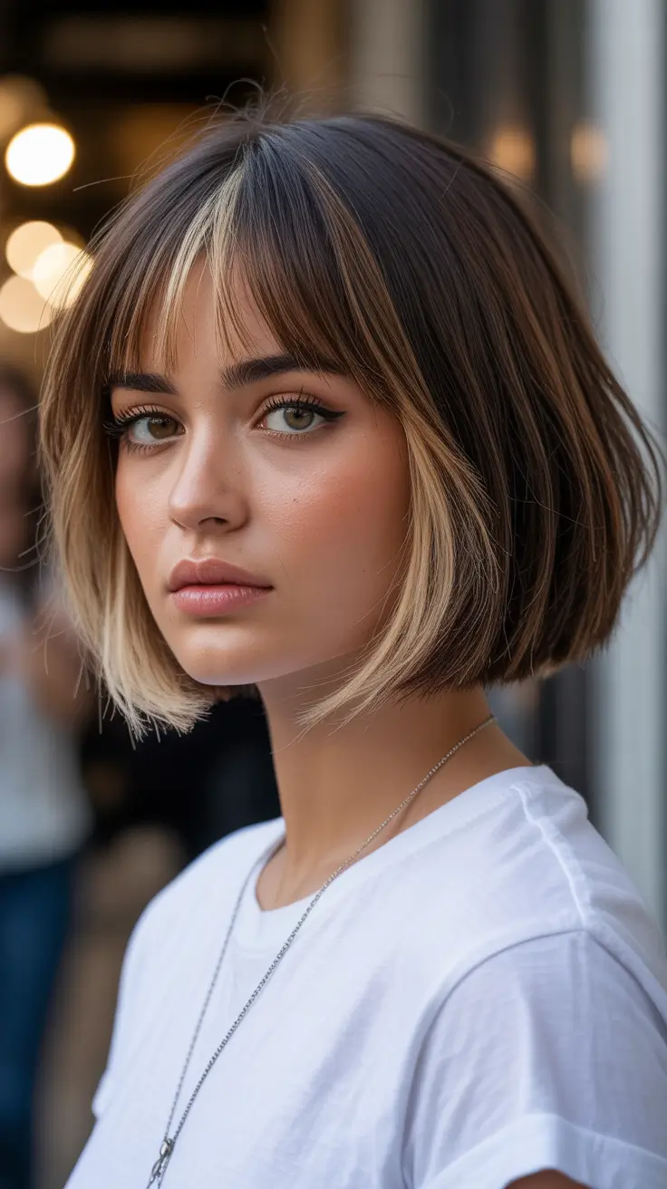 Contemporary, Choppy Bob