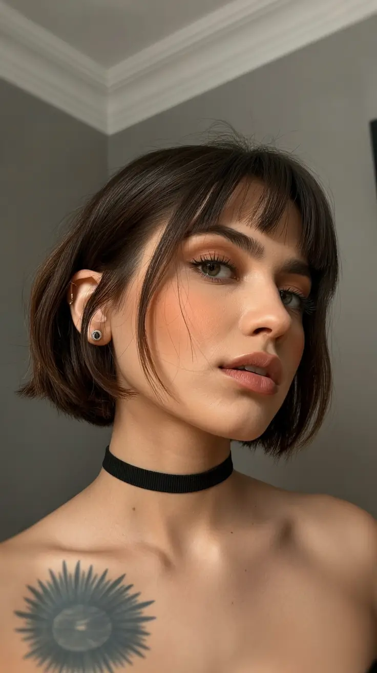 Contemporary, Choppy Bob