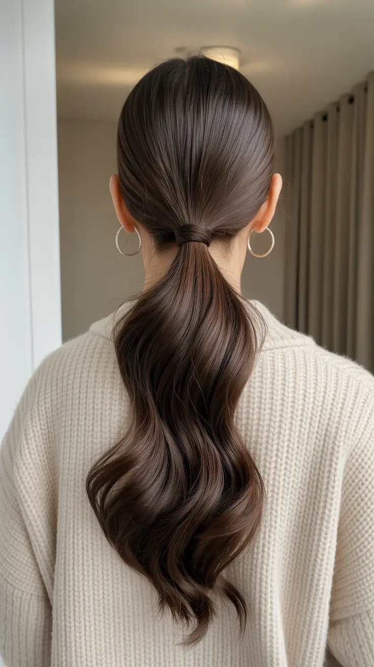 Sleek, Modern, Ponytail