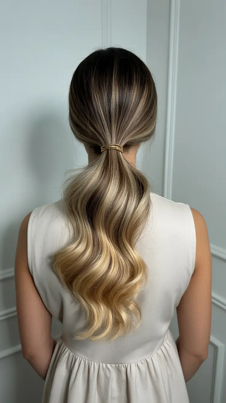 Sleek, Modern, Ponytail