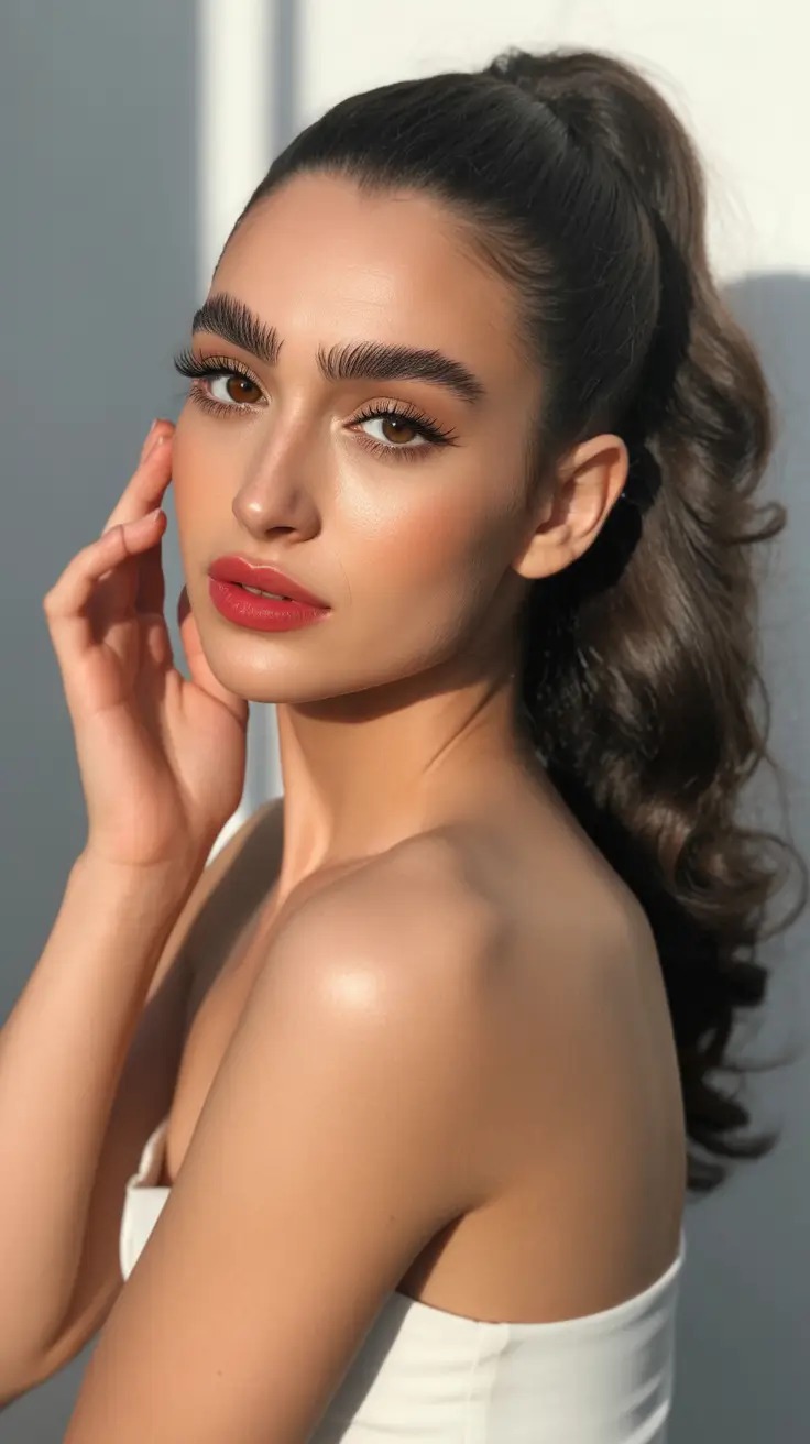 Sleek, Modern, Ponytail