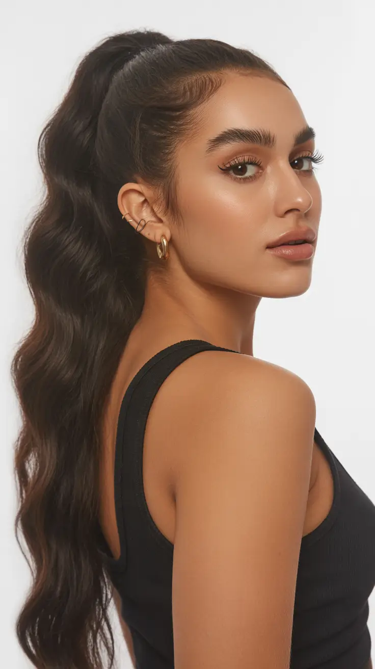 Sleek, Modern, Ponytail