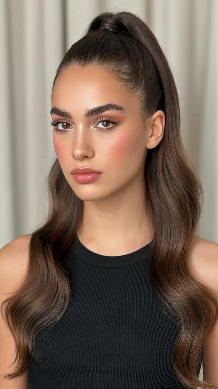 Sleek, Modern, Ponytail