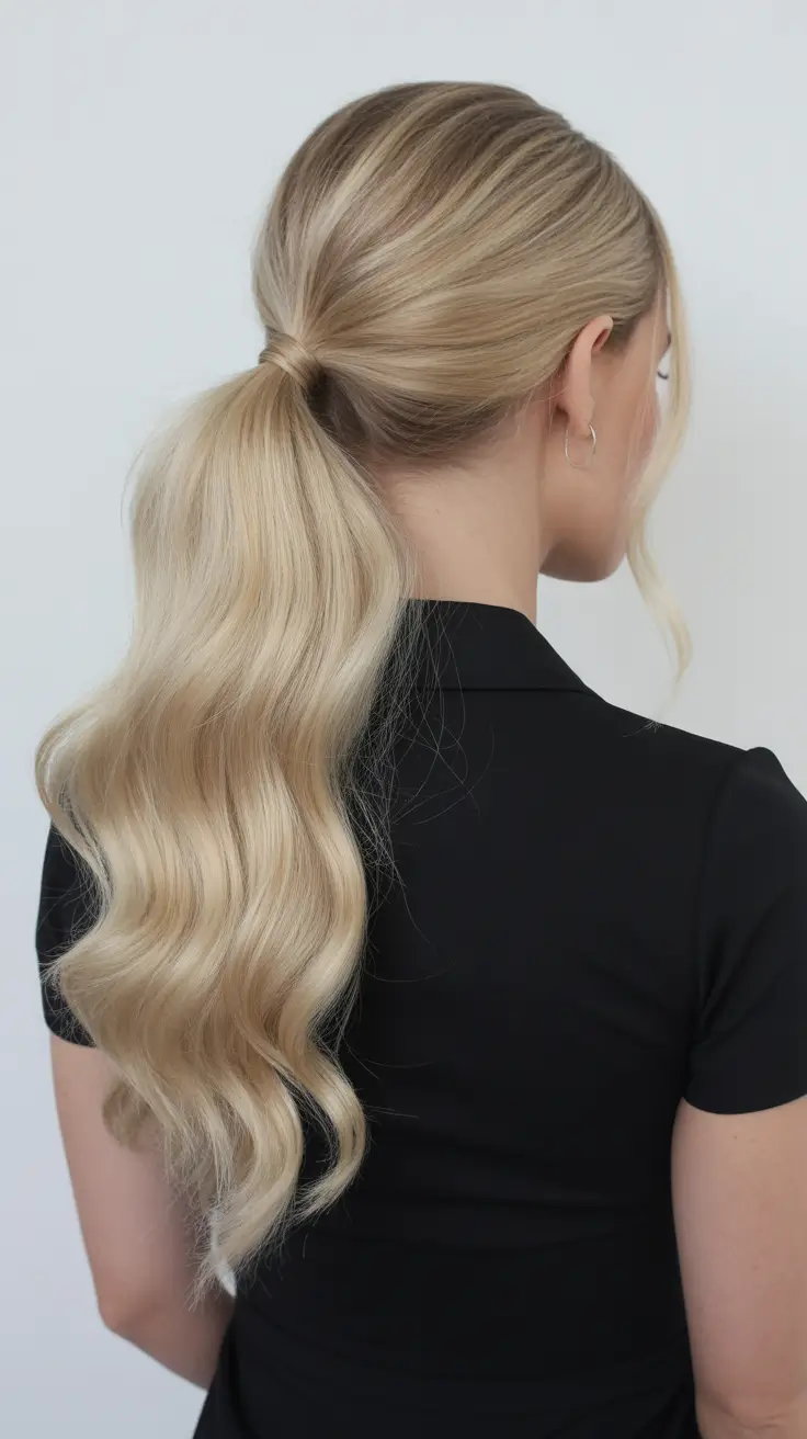 Sleek, Modern, Ponytail
