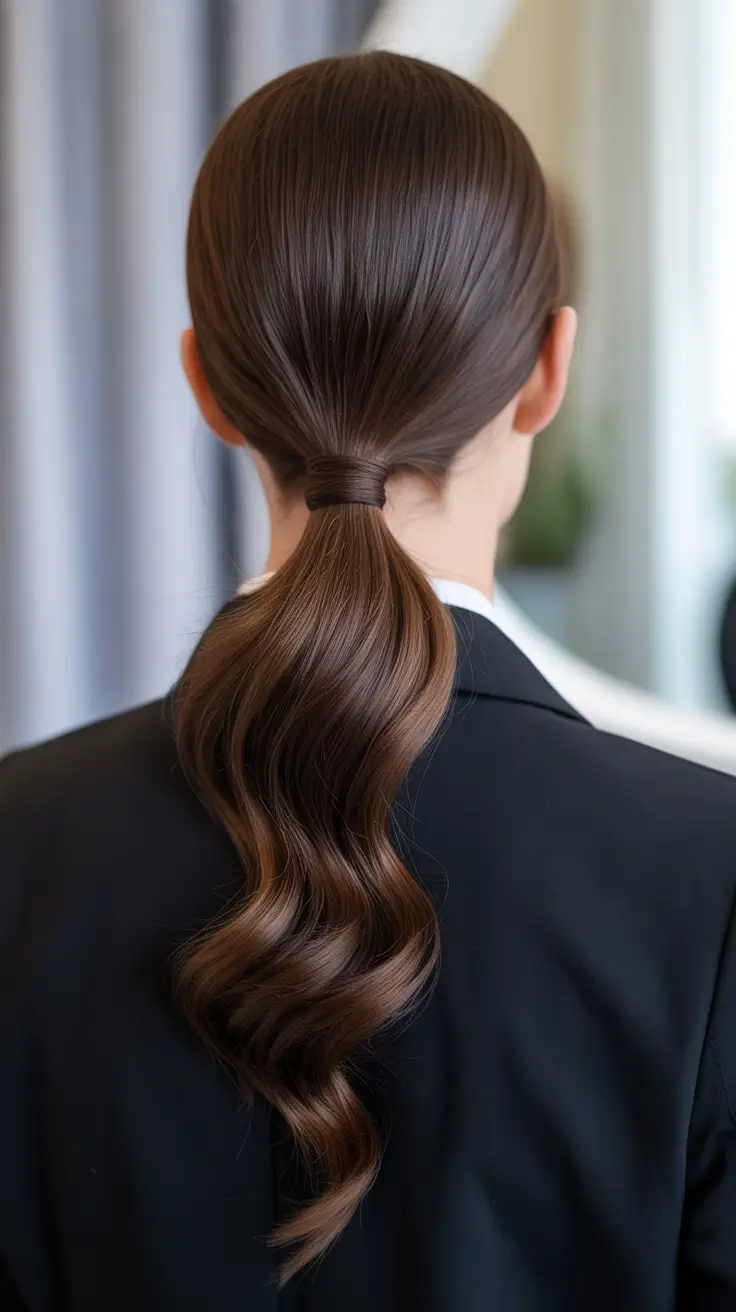 Sleek, Modern, Ponytail