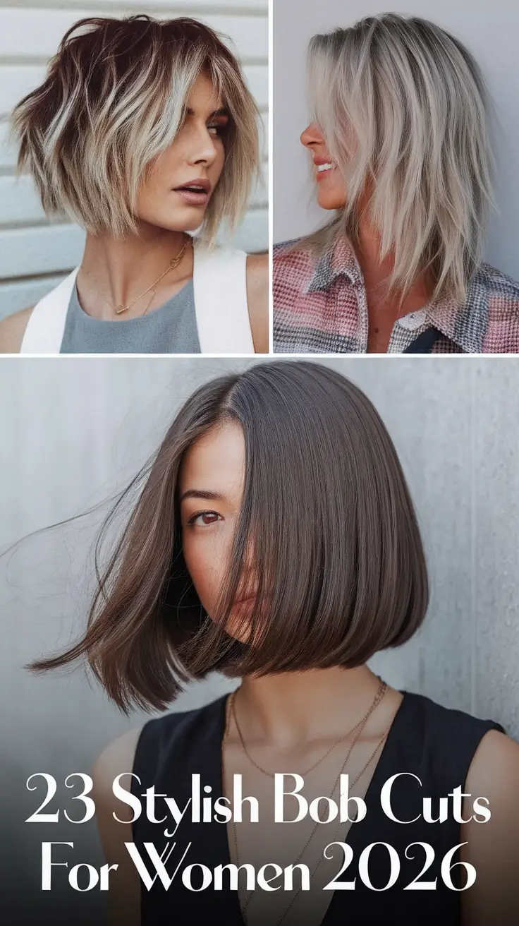 Women's Hairstyle, Chic Bob