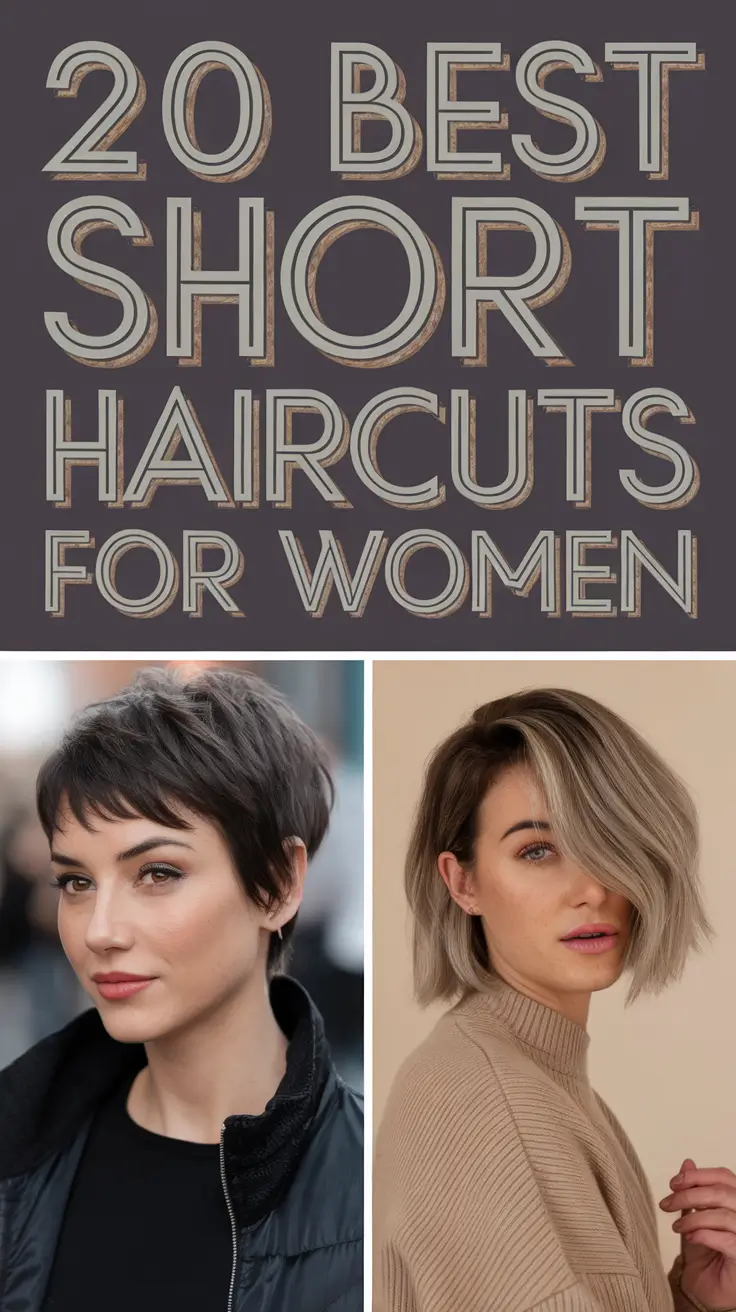 Short Hairstyles, Women, Trendy