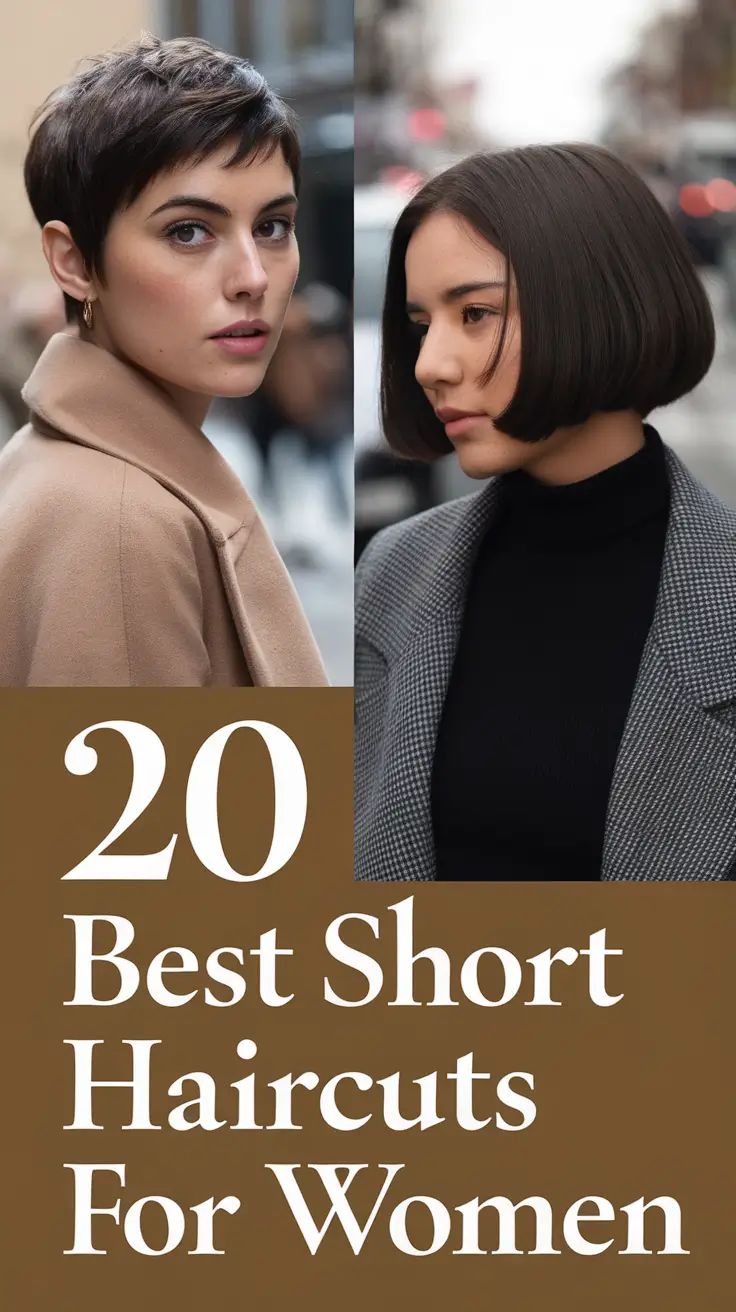 Short Hairstyles, Women, Trendy