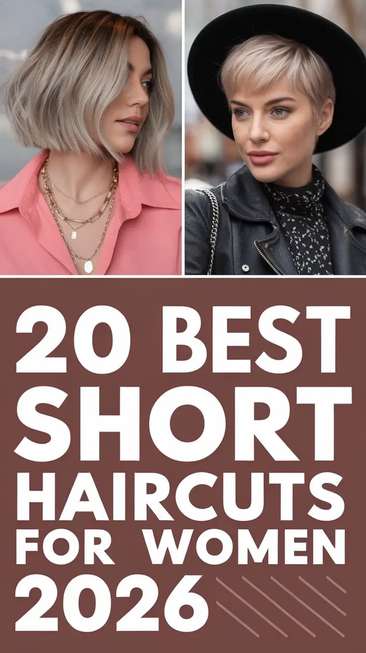 Short Hairstyles, Women, Trendy