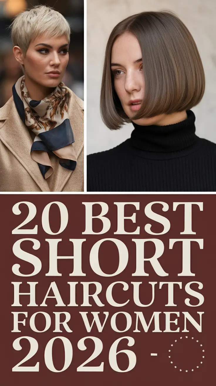 Short Hairstyles, Women, Trendy