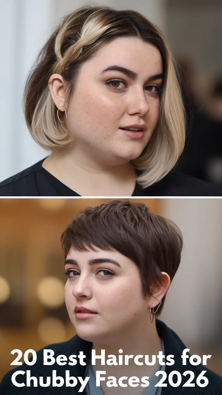 Haircuts, Round Faces