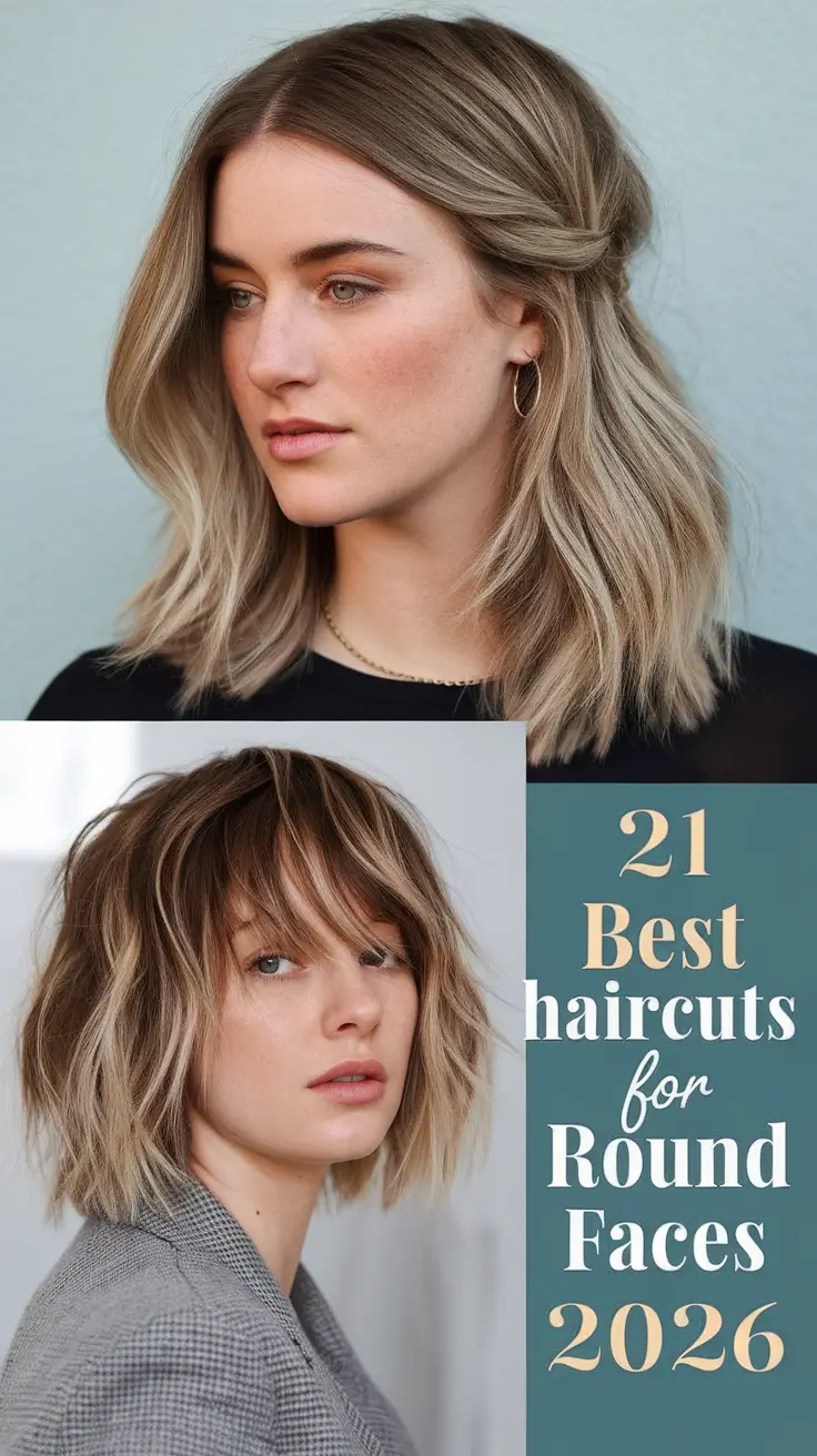 Top Hairstyles, Round Faces, Layered Bobs Top Hairstyles, Round Faces, Layered Bobs