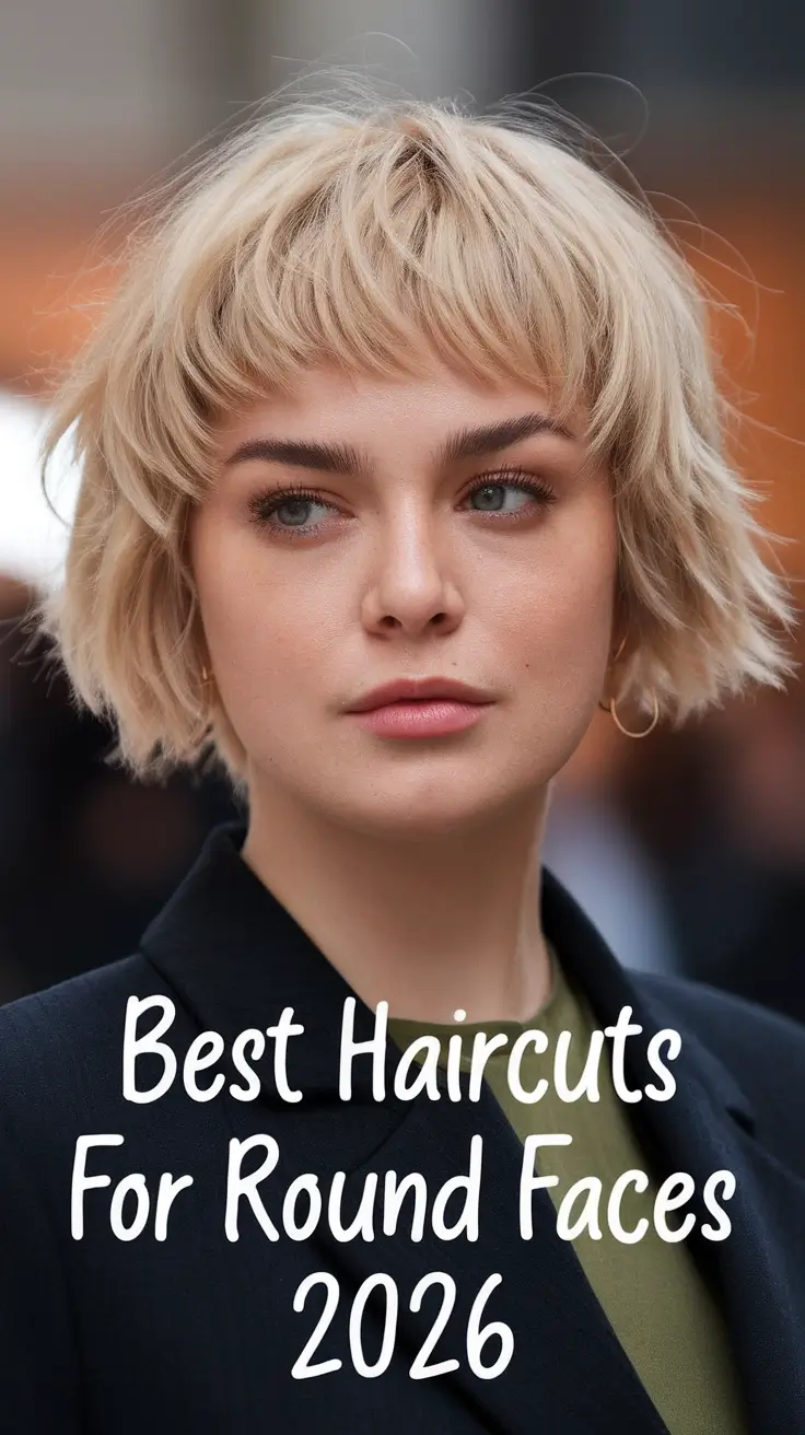 Top Hairstyles, Round Faces, Layered Bobs Top Hairstyles, Round Faces, Layered Bobs