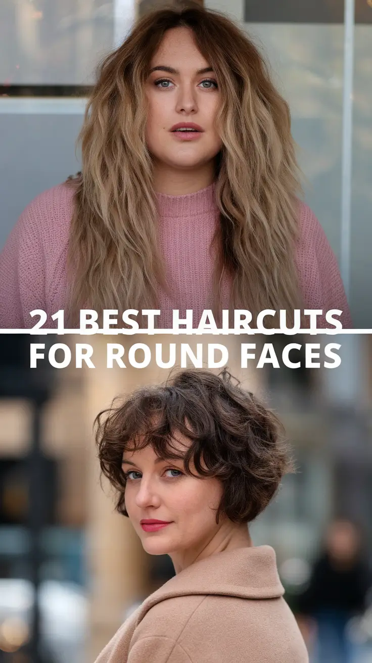 Top Hairstyles, Round Faces, Layered Bobs Top Hairstyles, Round Faces, Layered Bobs