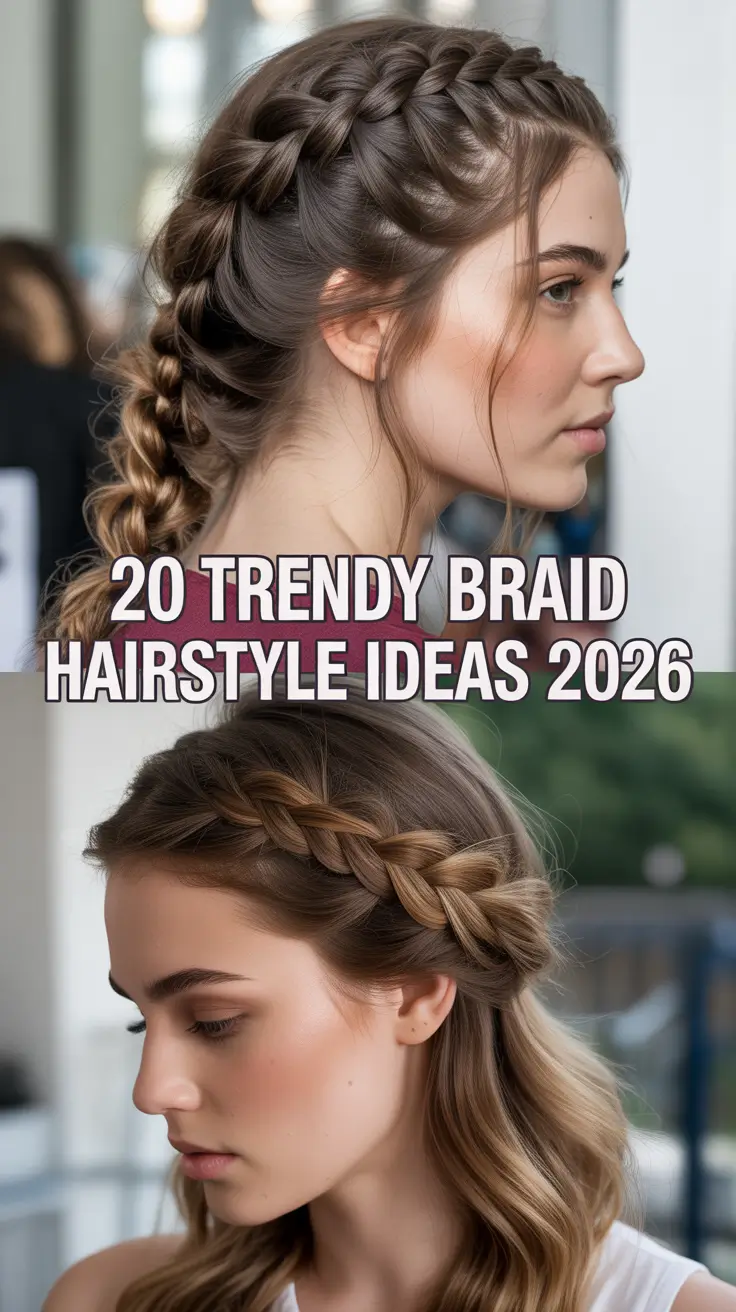 Braid Hairstyle, Trendy Look