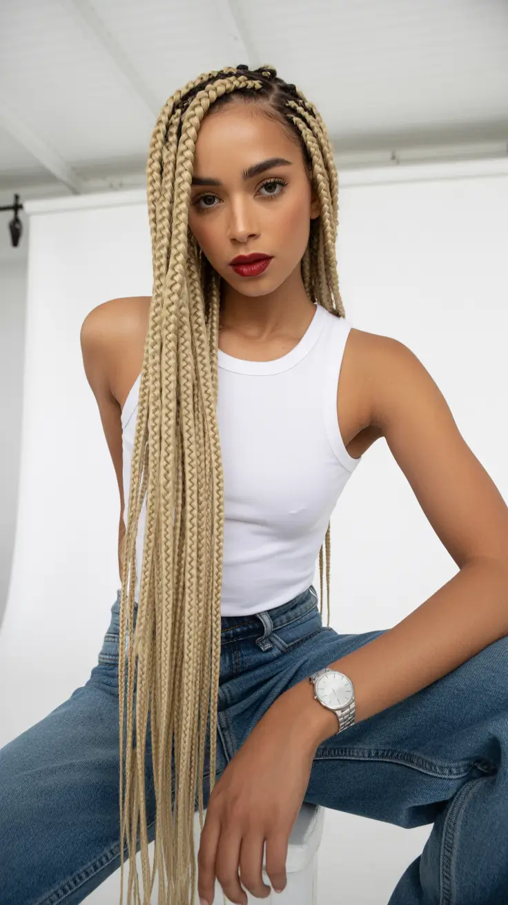 Braid Hairstyle, Trendy Look