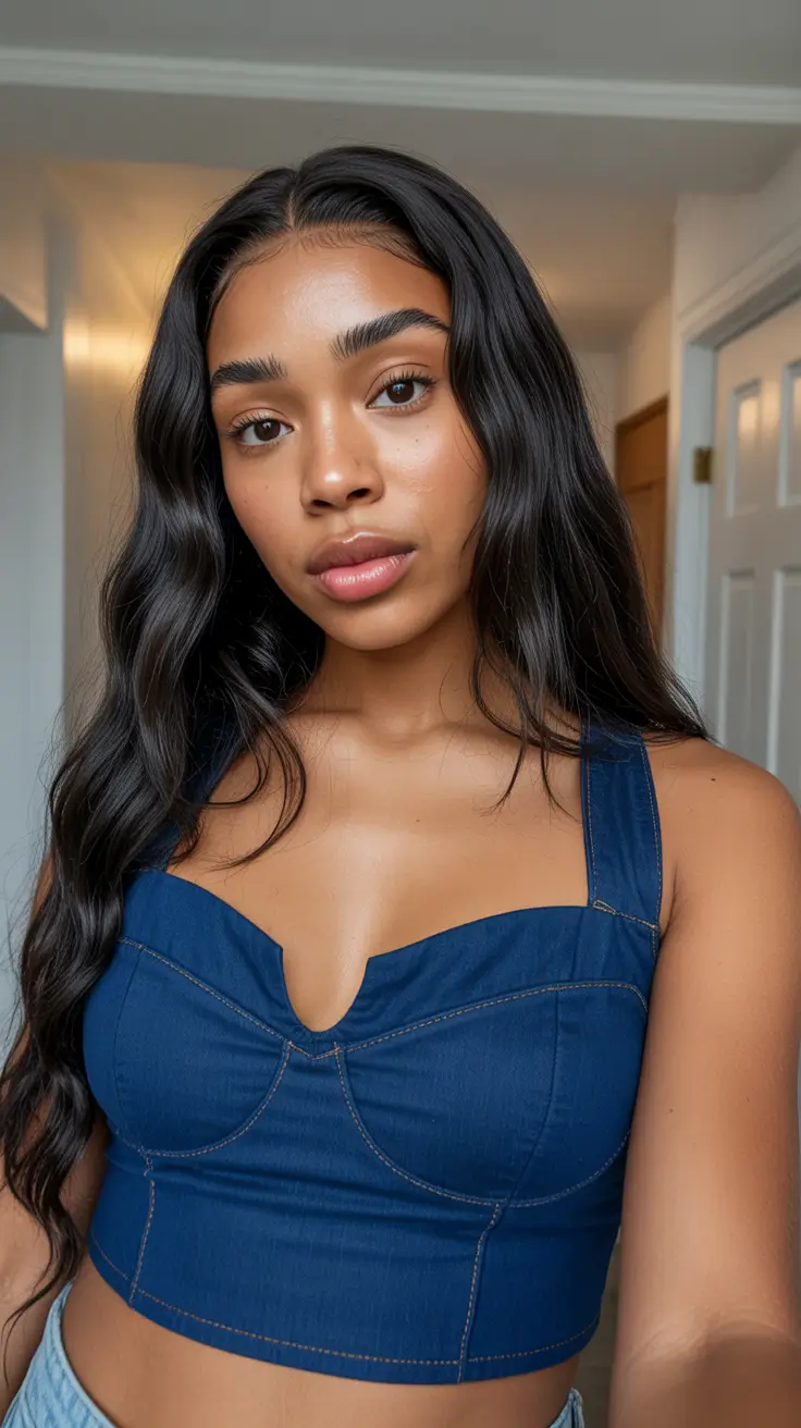 Medium Haircut, Layered Styles