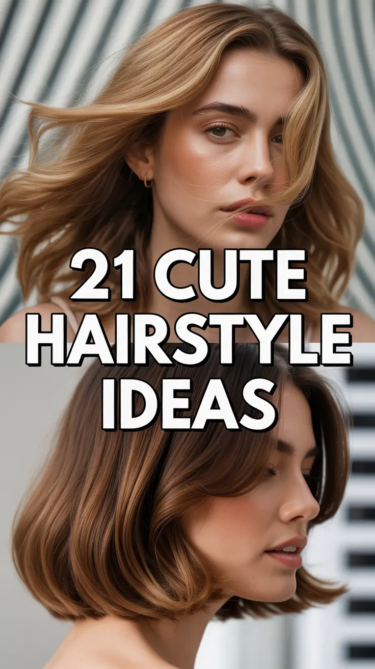 Modern, Medium, Hairstyles