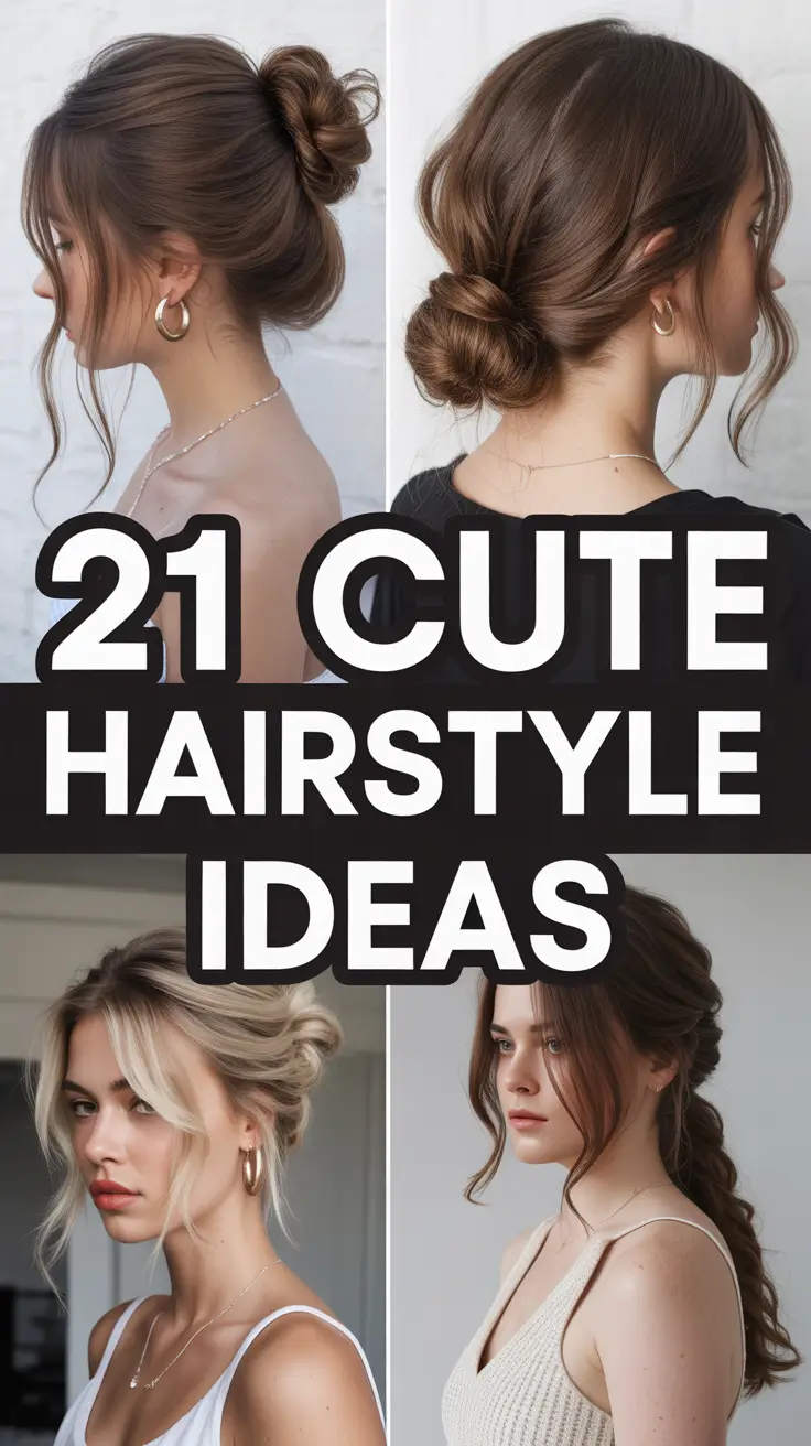 Modern, Medium, Hairstyles