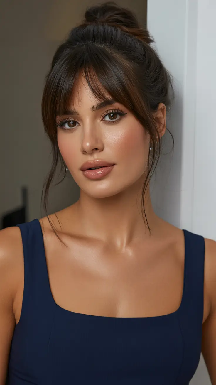 Modern, Medium, Hairstyles