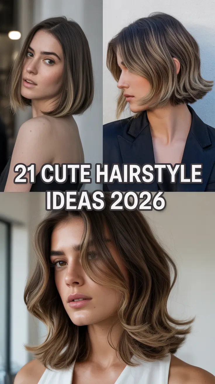 Modern, Medium, Hairstyles