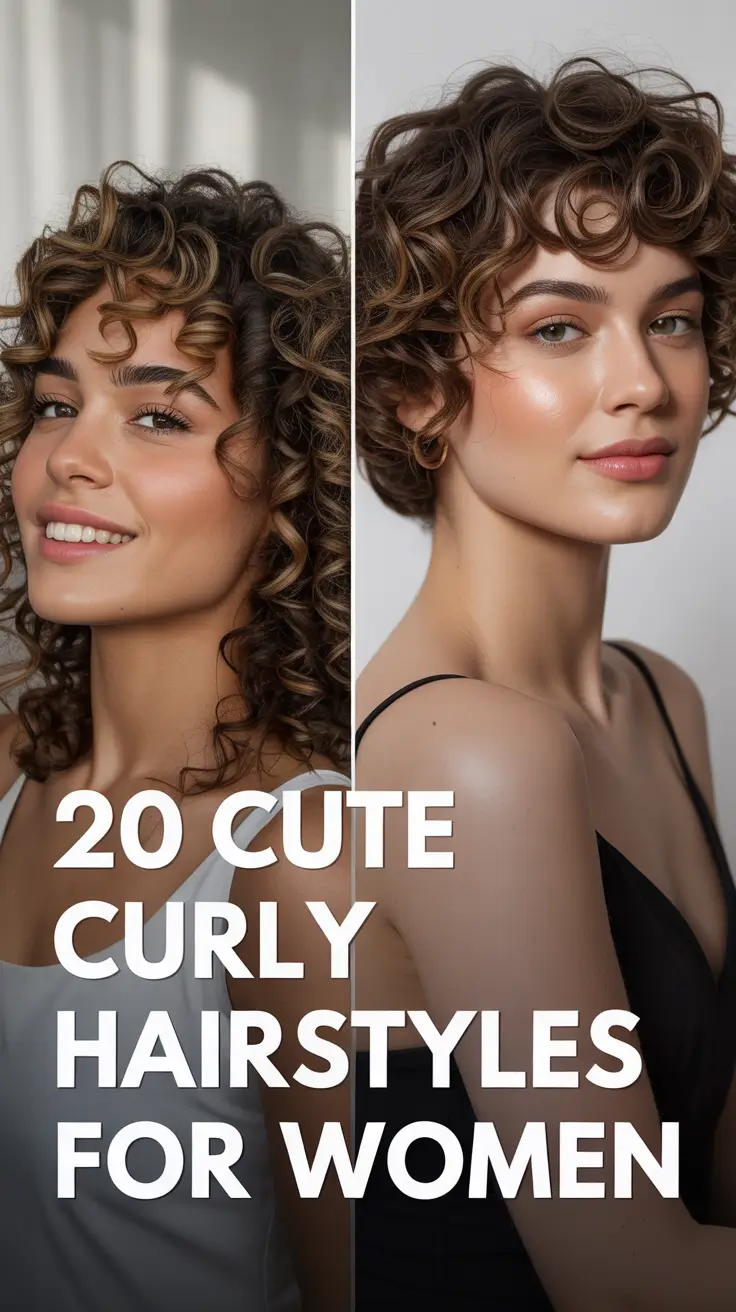 Elegant, Curly, MediumLength