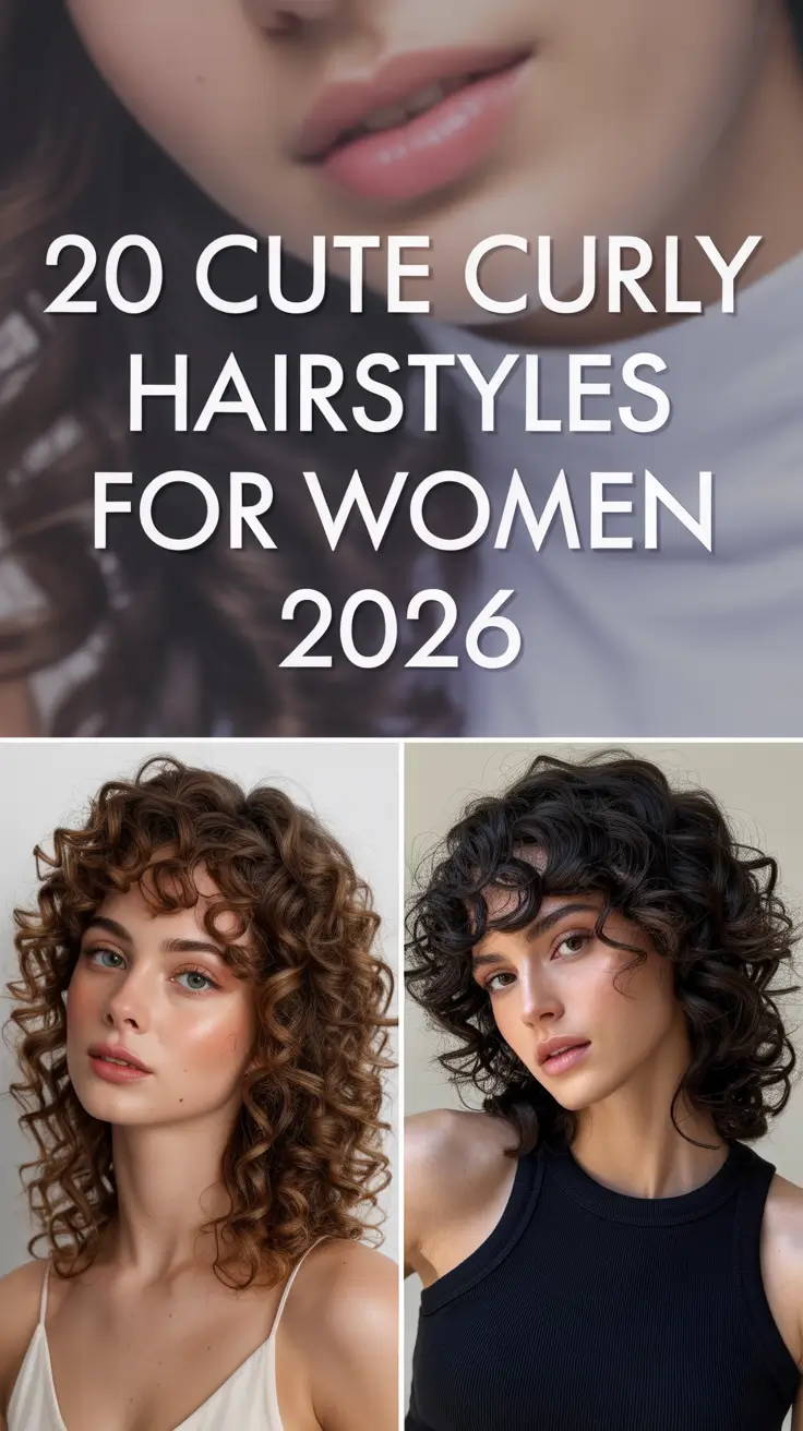 Elegant, Curly, MediumLength