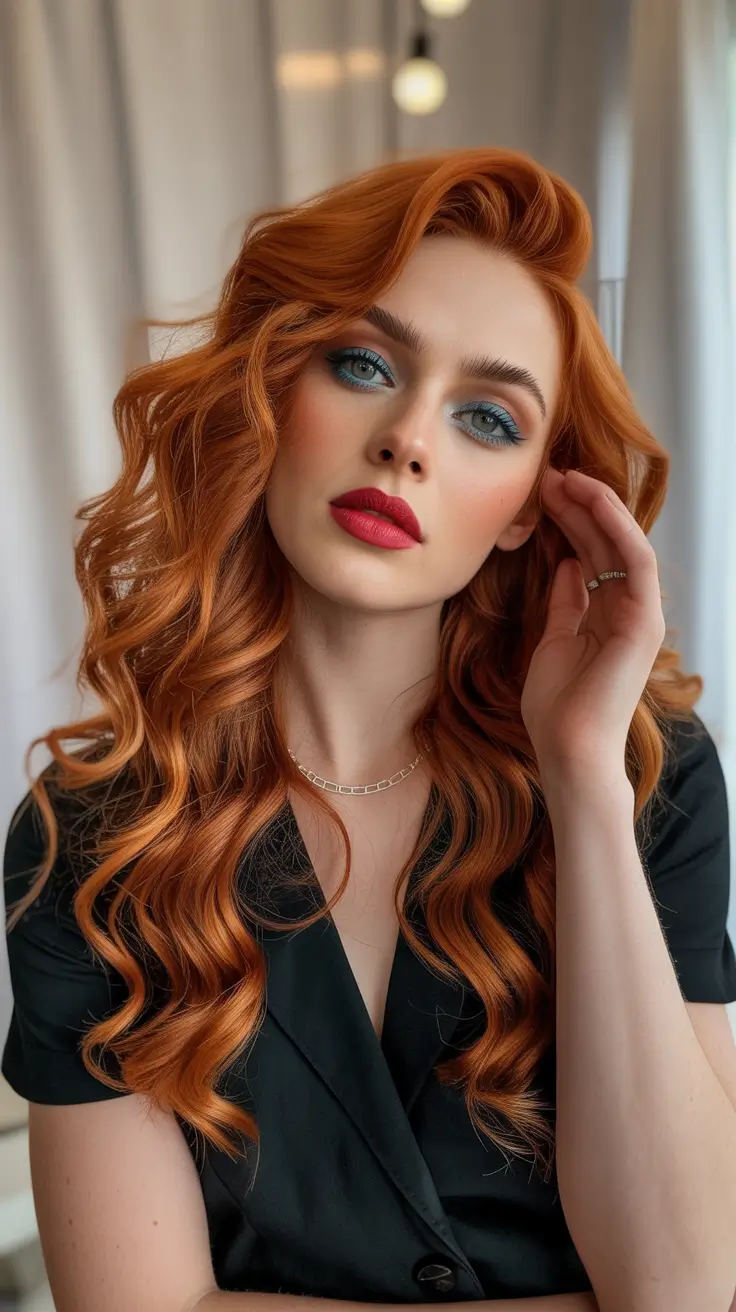 Trendy Auburn Hair Color