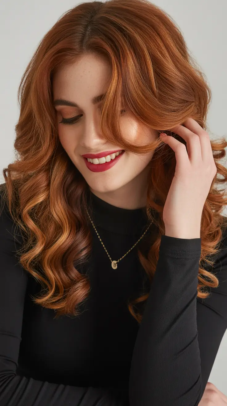 Trendy Auburn Hair Color