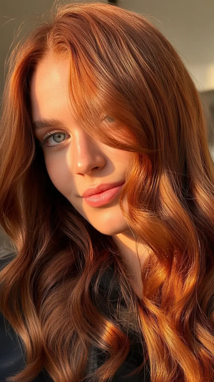 Trendy Auburn Hair Color