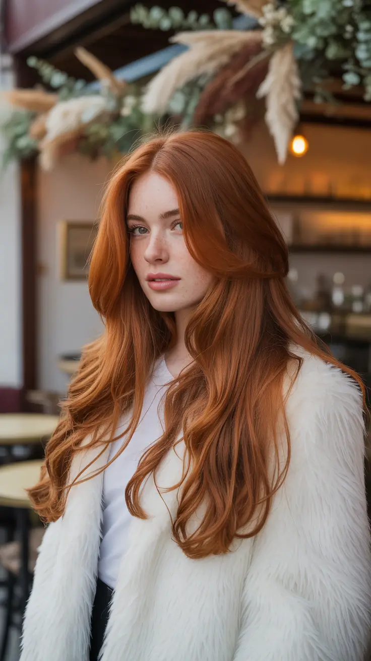 Trendy Auburn Hair Color