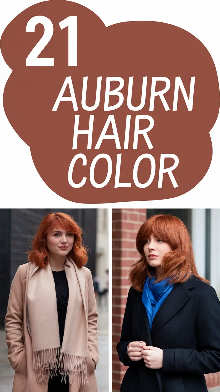 Trendy Auburn Hair Color