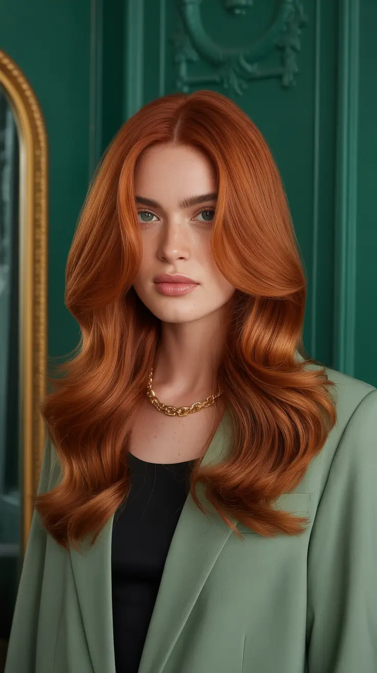 Trendy Auburn Hair Color