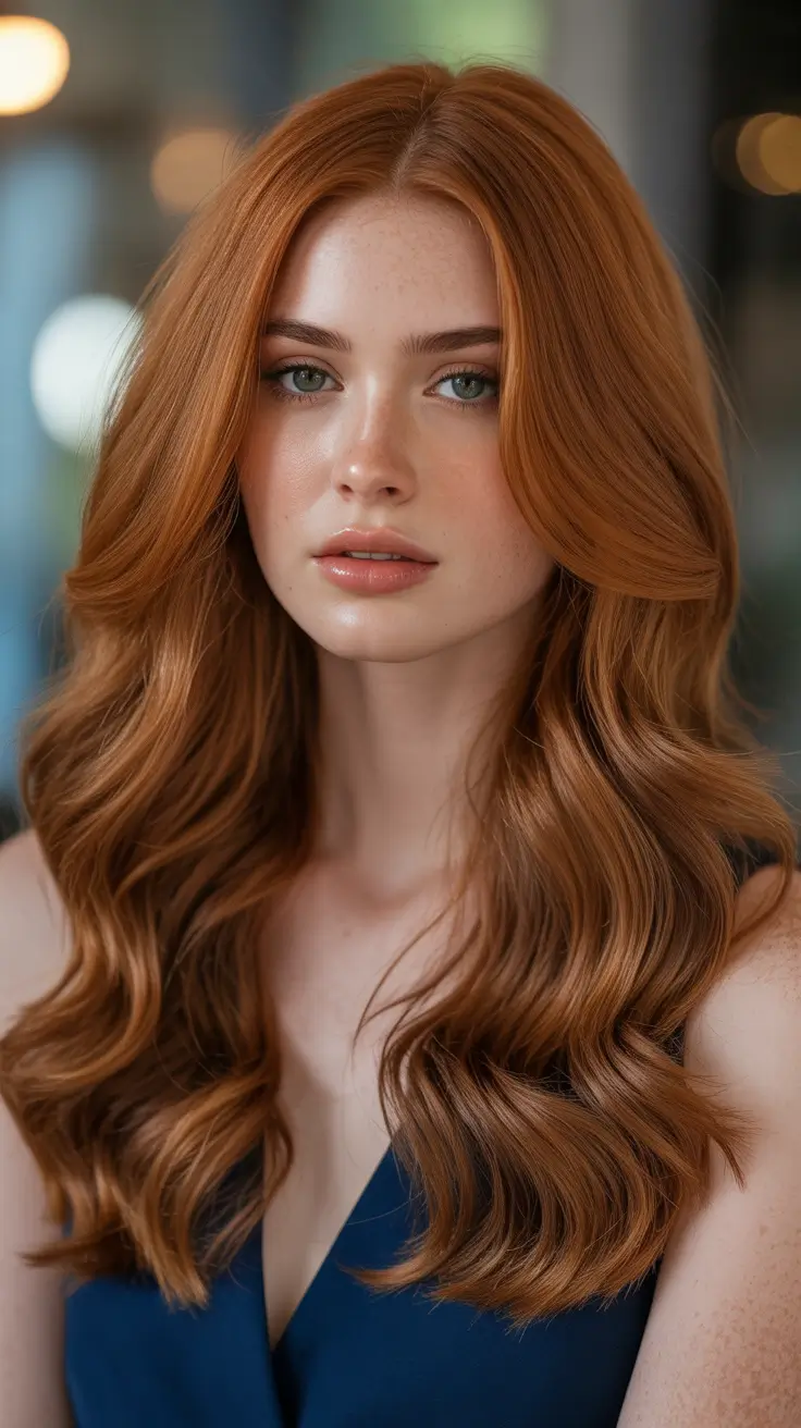 Trendy Auburn Hair Color