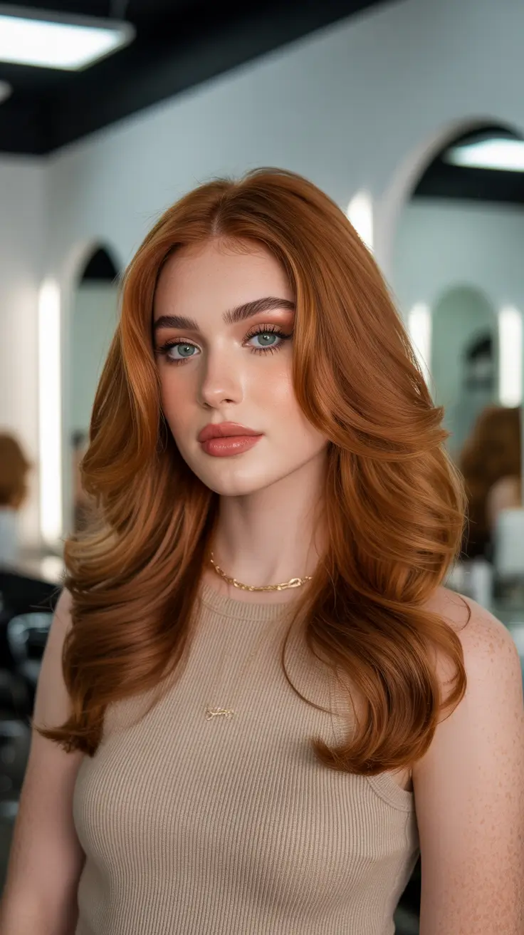 Trendy Auburn Hair Color