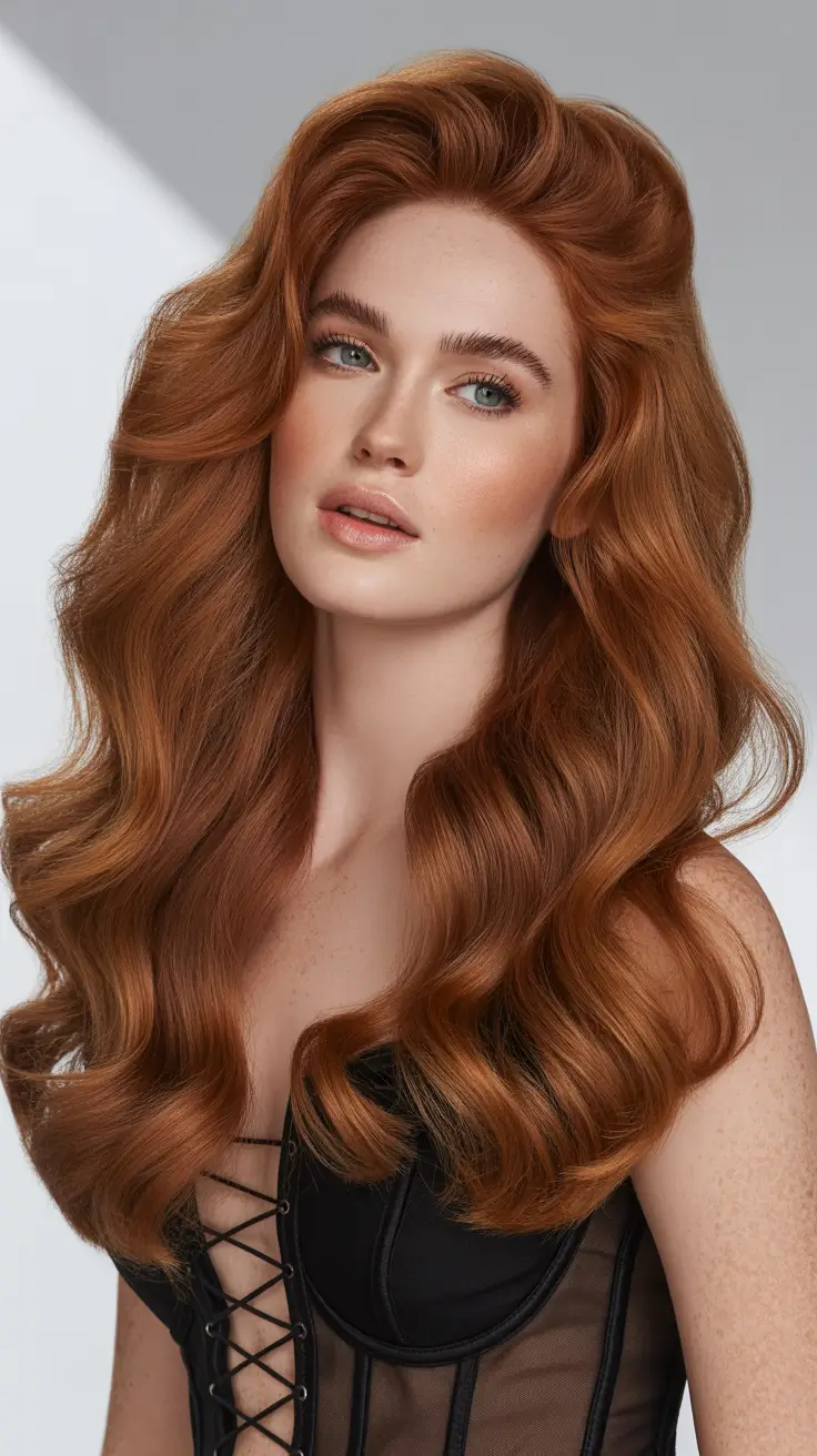 Trendy Auburn Hair Color