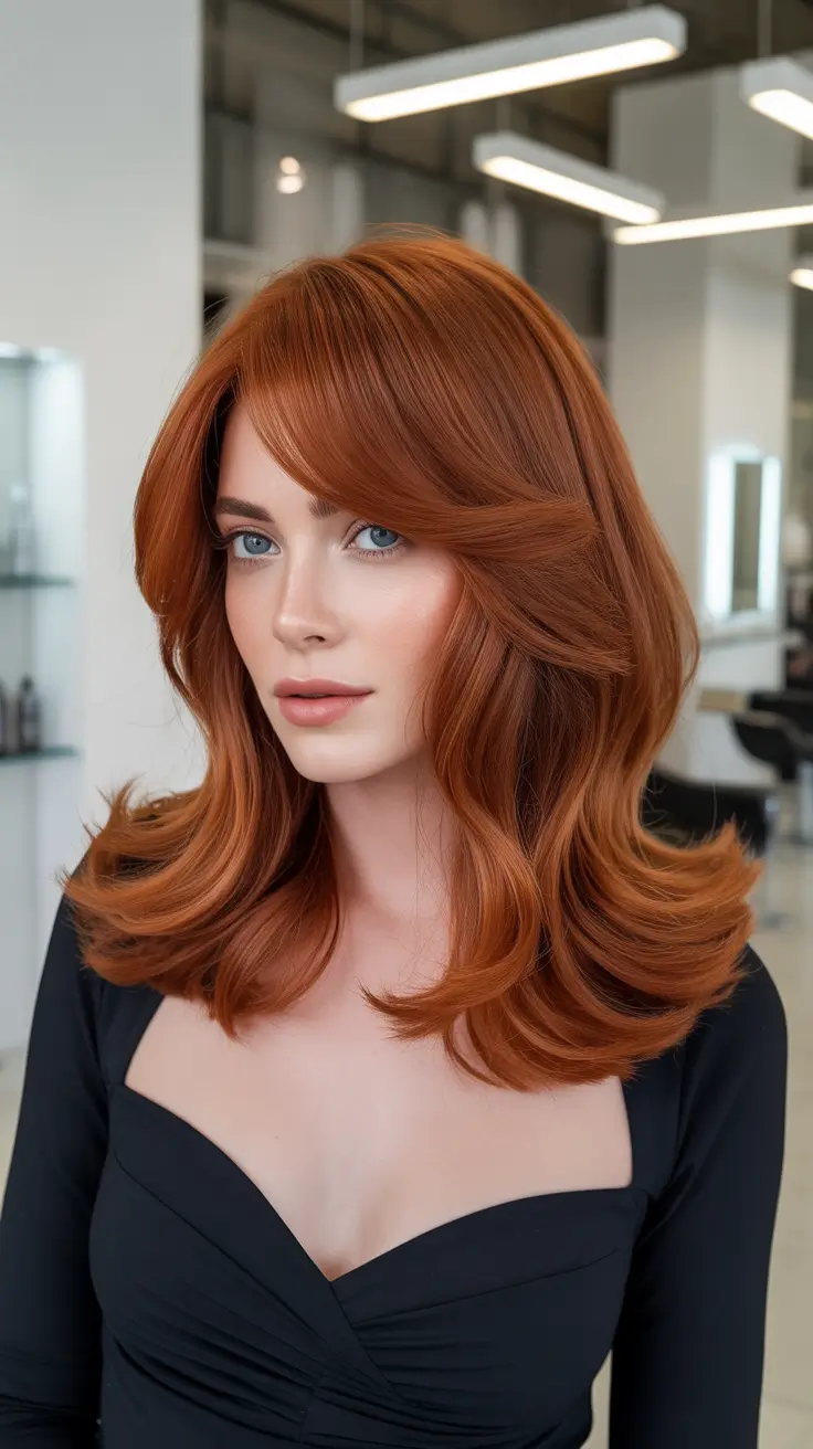 Trendy Auburn Hair Color