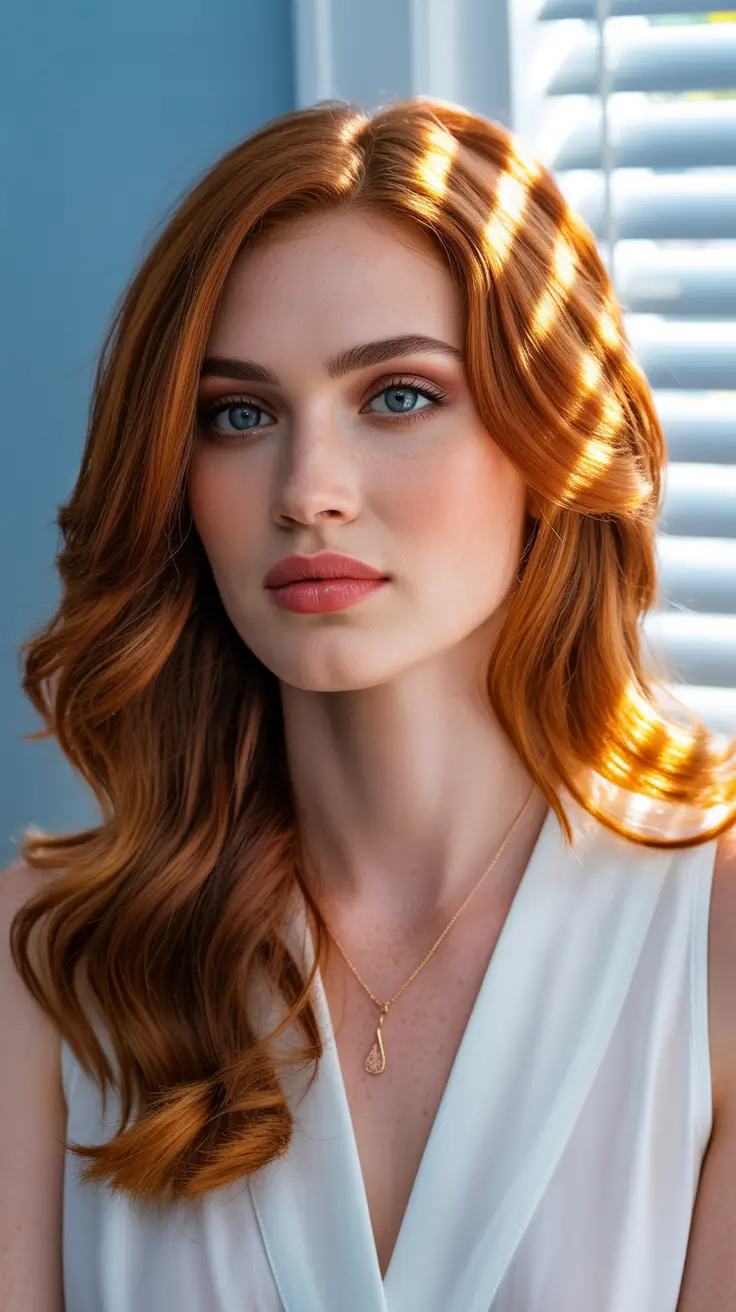 Trendy Auburn Hair Color