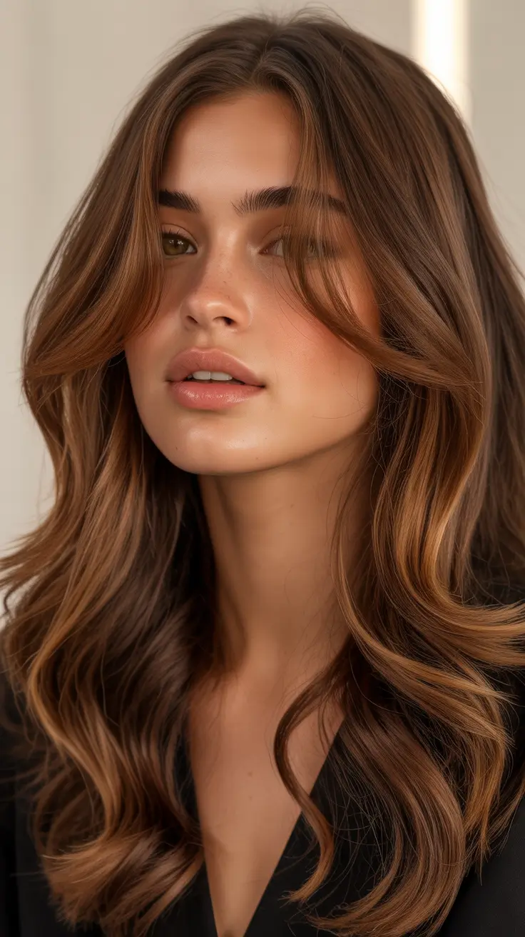 Brown Hair, FaceFraming Highlights