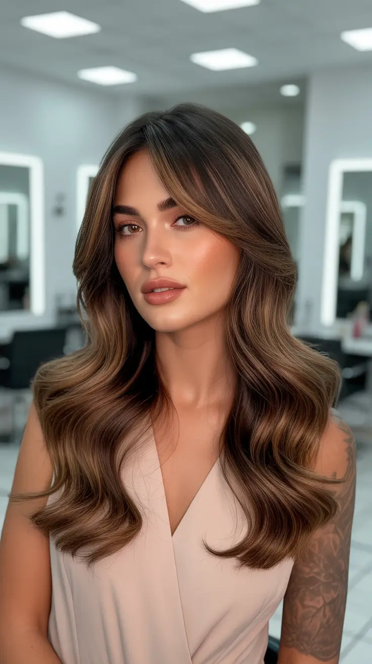 Brown Hair, FaceFraming Highlights