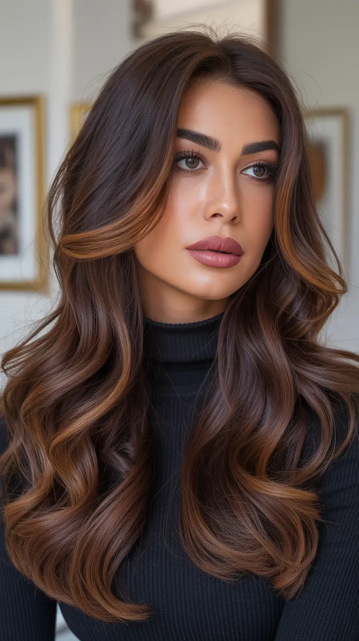 Brown Hair, FaceFraming Highlights