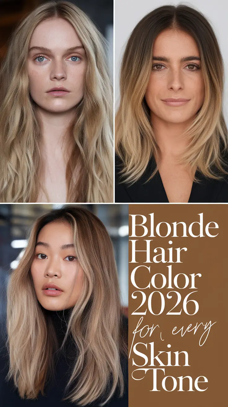 Blonde Hair Color, Skin Tones