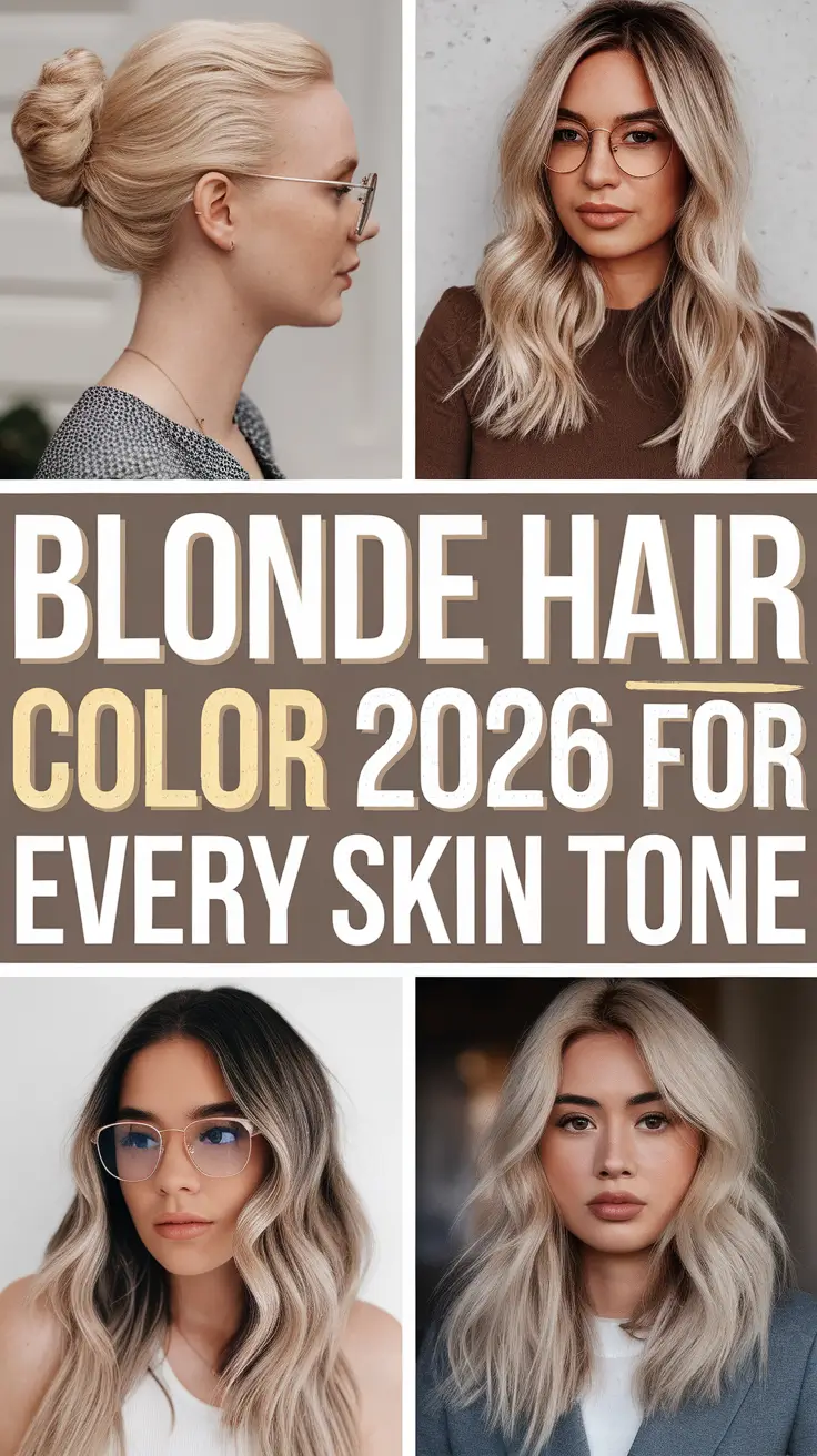 Blonde Hair Color, Skin Tones