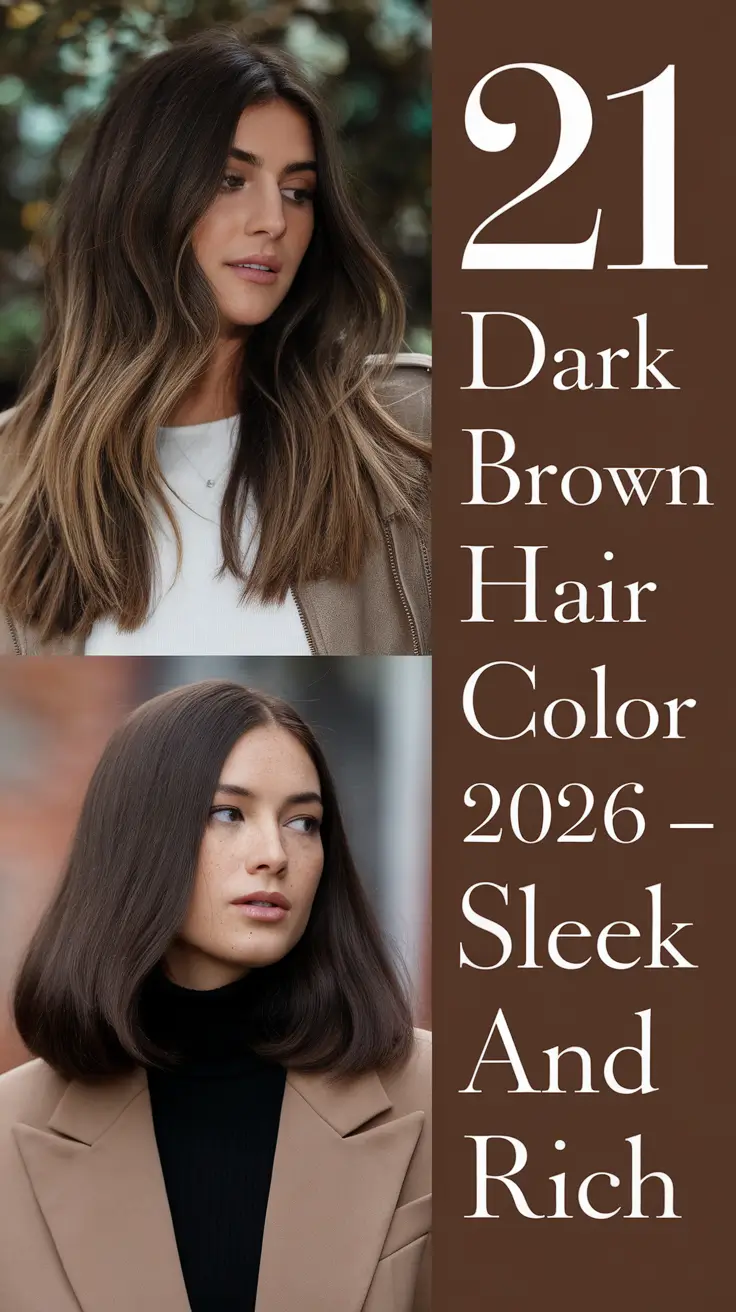 Stylish, Luxurious, Dark Brown