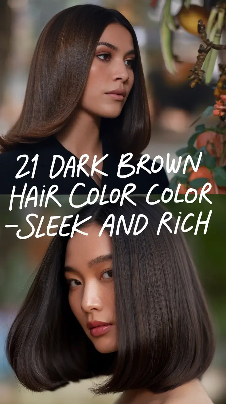 Stylish, Luxurious, Dark Brown