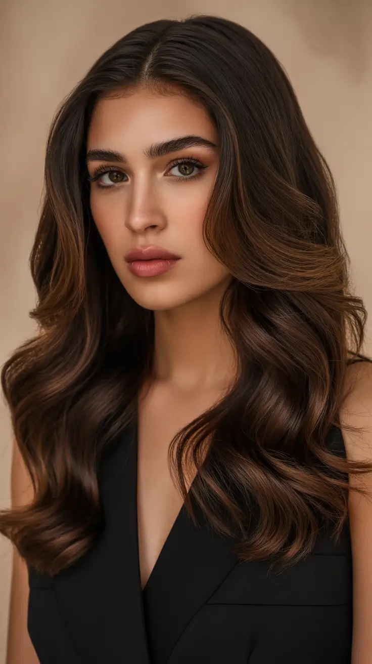 Stylish, Luxurious, Dark Brown